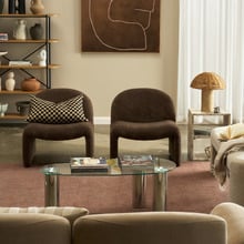 Maddie Boucle Accent Chair